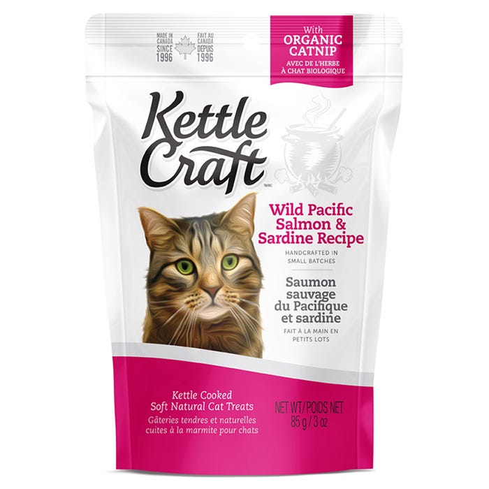 Kettle Craft Cat Treat- Wild pacific Salmon & Sardine