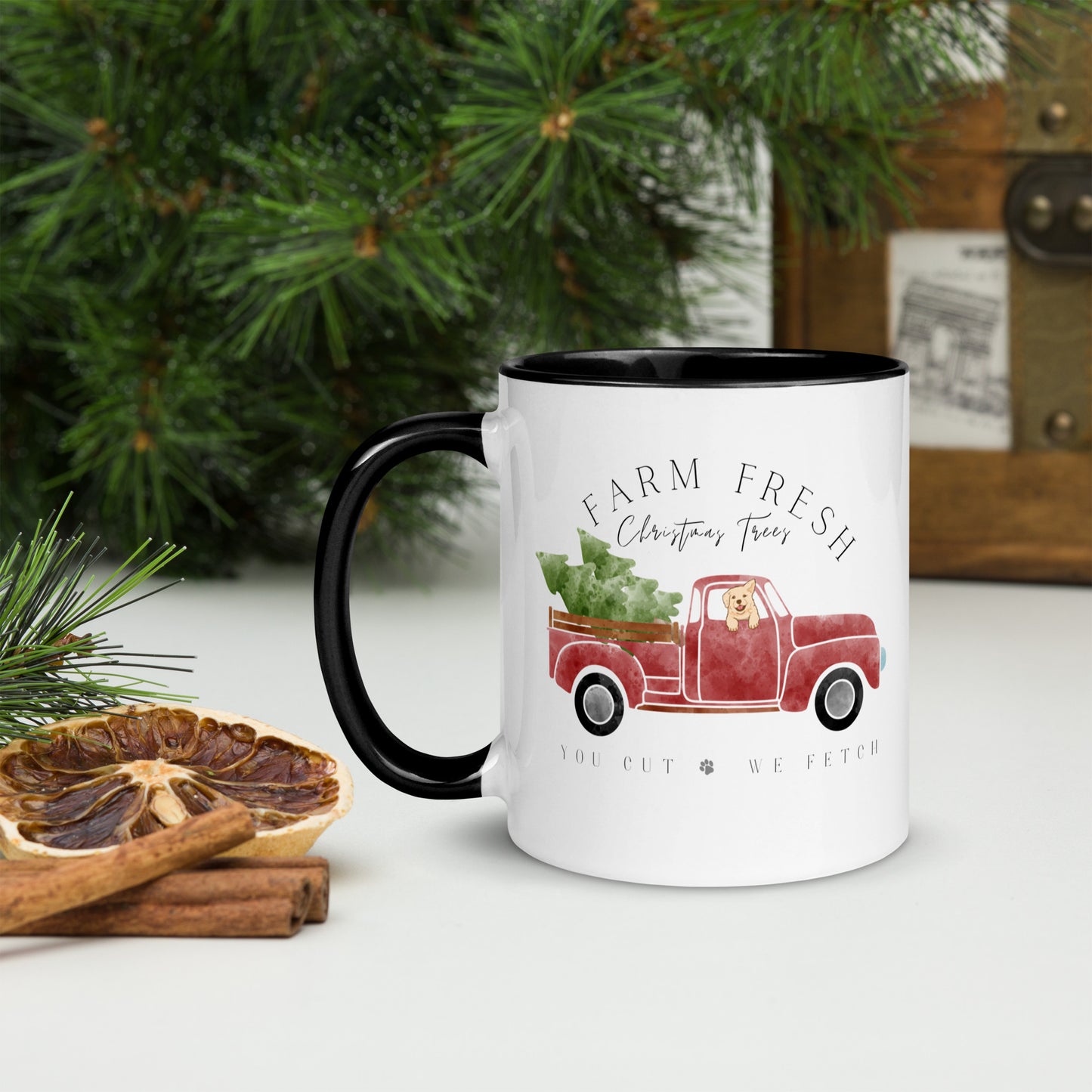Tree Farm Christmas Mug